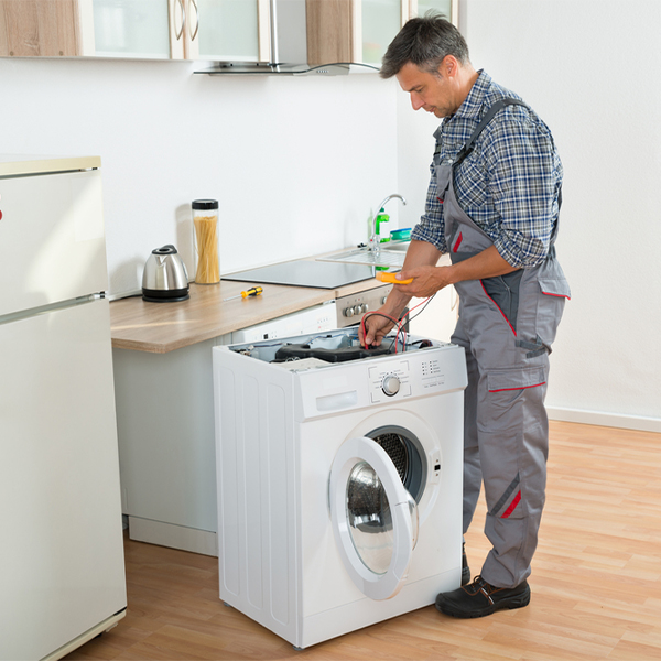 can you walk me through the steps of troubleshooting my washer issue in Maple Grove